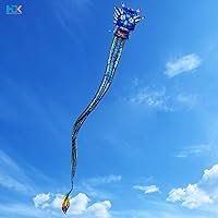 Vista 5 de HENGDA KITE Legendary Dragon Kite,for Kids and Adults,Easy to Fly,Excellent Fabric and Structure Design,Suitable for Square, Beach, Grass