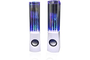 Aolyty LED Water Speaker with Dancing Fountain Light Show