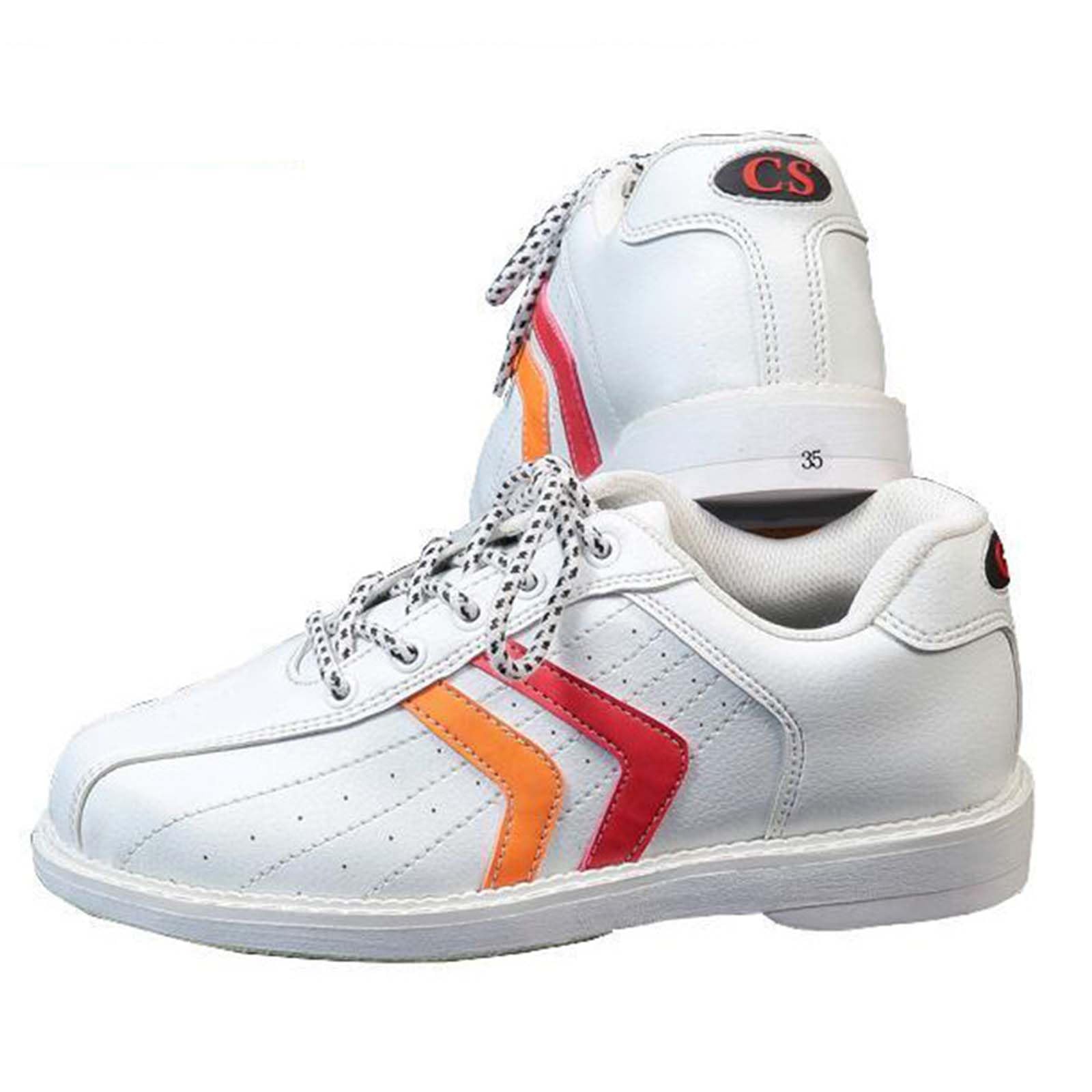 Chaussures de Bowling pour Hommes Baskets Bowling sur Gazon Chaussures Sport antidérapantes et résistantes à l'usure pour Les quilleurs droitiers
