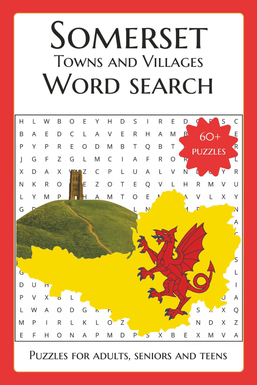 Somerset Towns and Villages Word Search Puzzle Book: Word Searches with Easy to Read Print about Somerset Towns, Villages and Hamlets | 6x9 inches, 122 pages | 60+ Puzzles