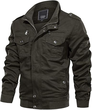 men's cotton casual jackets uk