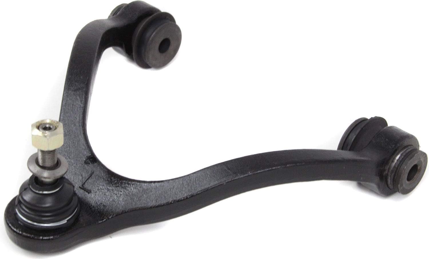 Garage-Pro Front, Left, Upper Control Arm With Ball Joint(s) & Bushing(s) Replacement for Lincoln Town Car 2003-2011 Ford Crown Victoria, Mercury Grand Marquis 6W1Z3085LH, 6W1Z3085M