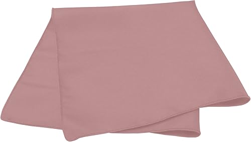 Miniatura 2 de Ultimate Textile -10 docenas- Servilletas de tela de poliéster de 17 x 17 pulgadas, rosa polvoriento