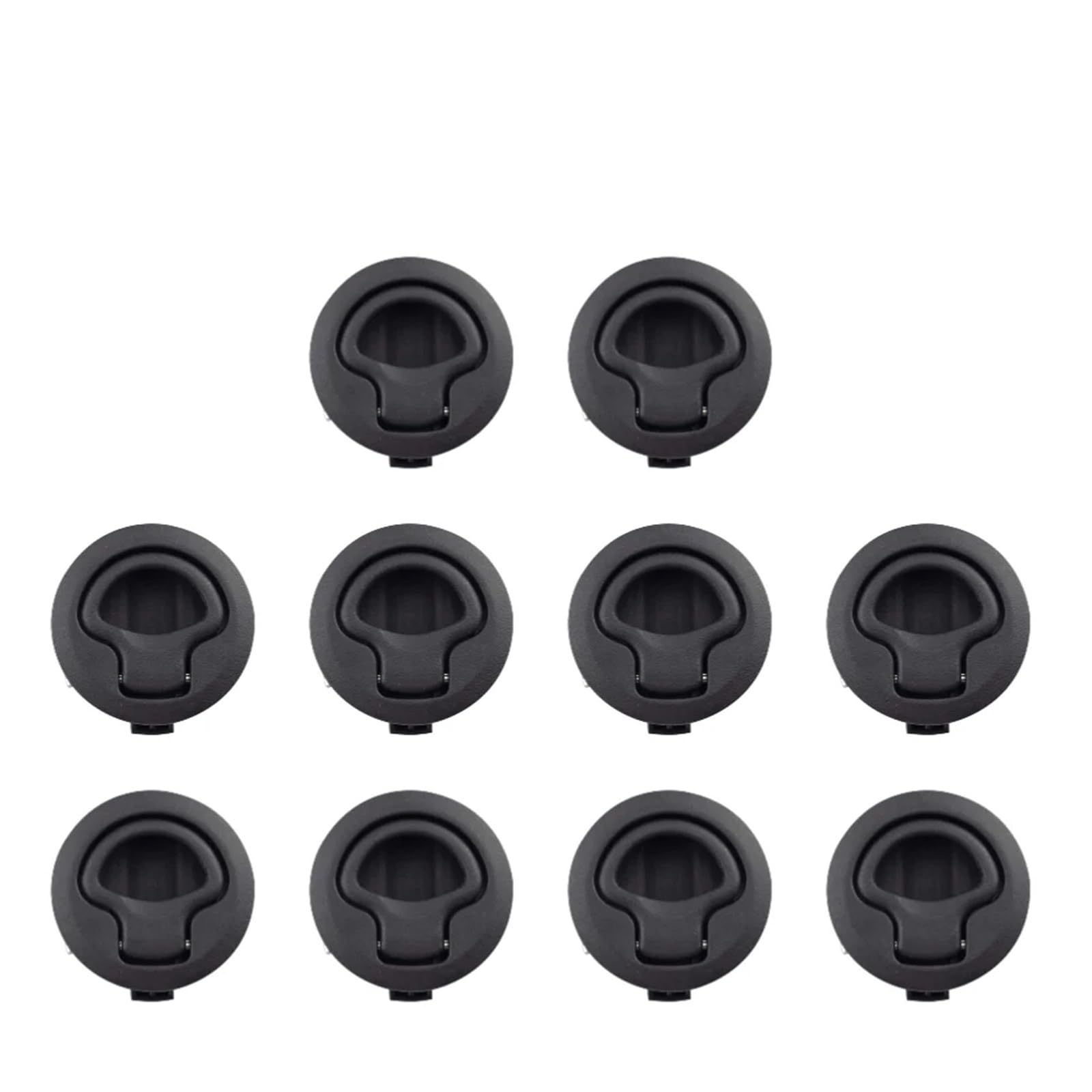 10PCS Flush Pull Handle for Yacht Marine Boat Deck Hatches RV Cabinet Door