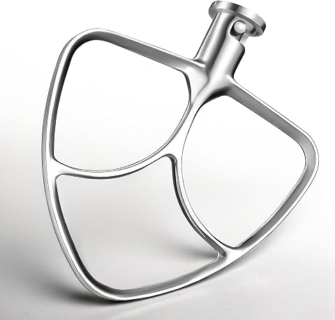 Stainless Steel Flat Beater for KitchenAid 4.5-5 Qt Tilt-...