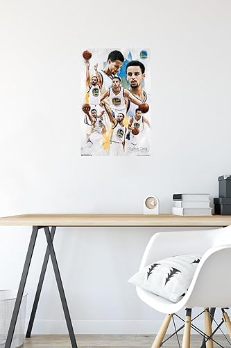 Miniatura 4 de Trends International Golden State Warriors - Póster y póster de Stephen Curry