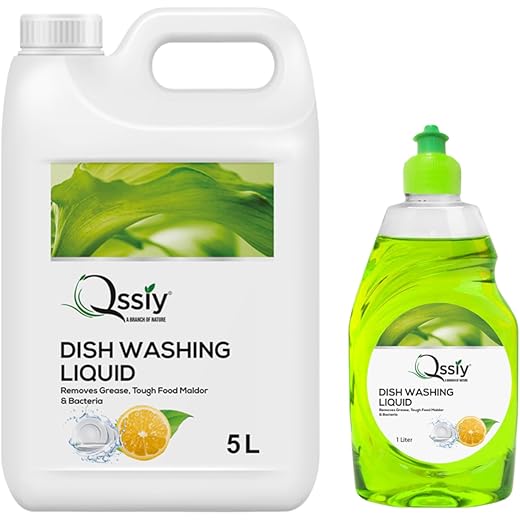 Qssiy Green Apple Dishwash Gel 6L