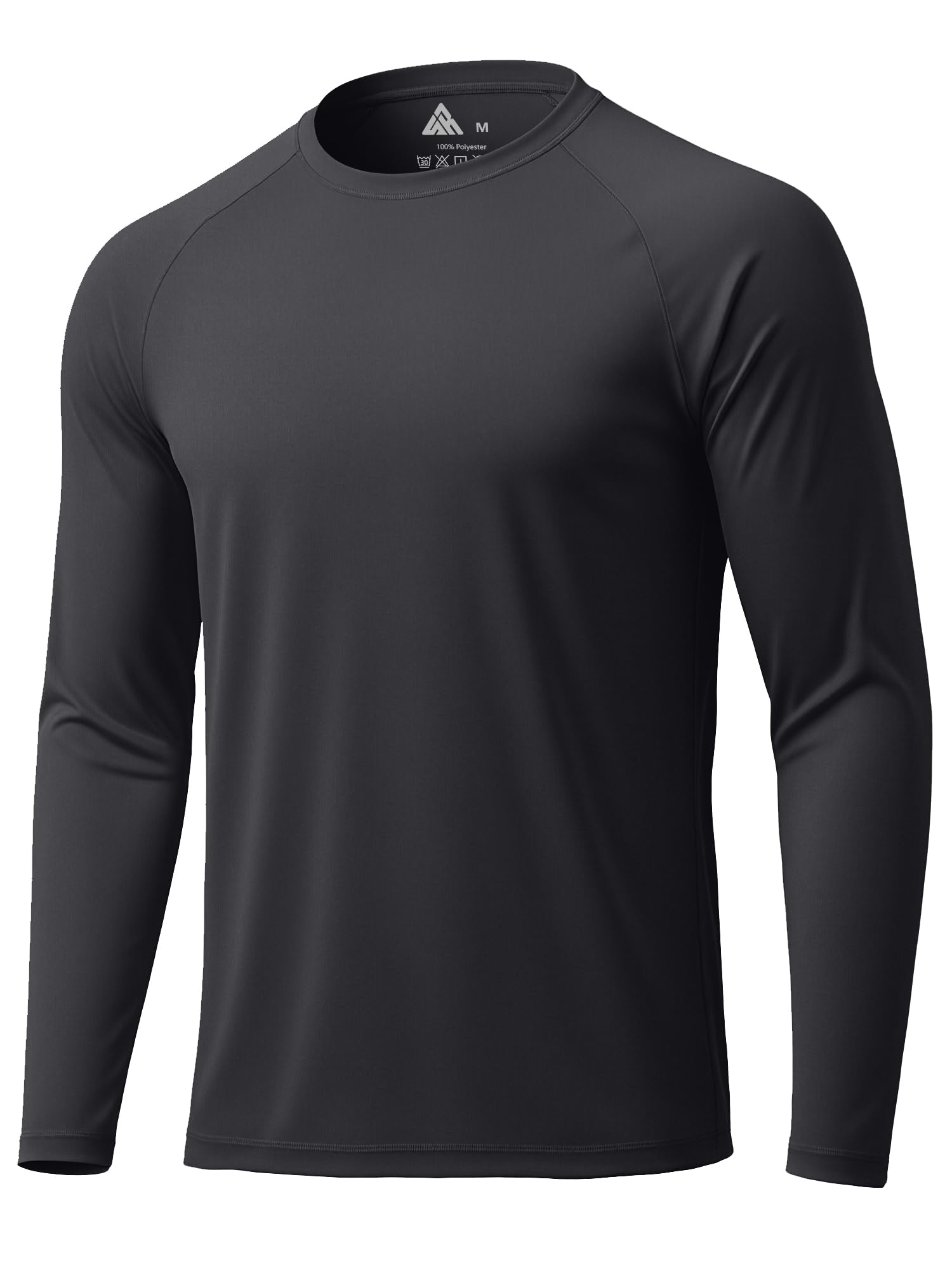 ZITY Long Sleeve Shirts for Men UPF 50+ Moisture Wicking Workout