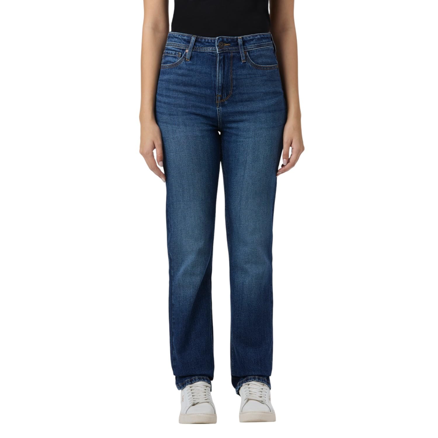 pepe jeans Pepe Mary Ladies Blue Denim Jeans-picture-33