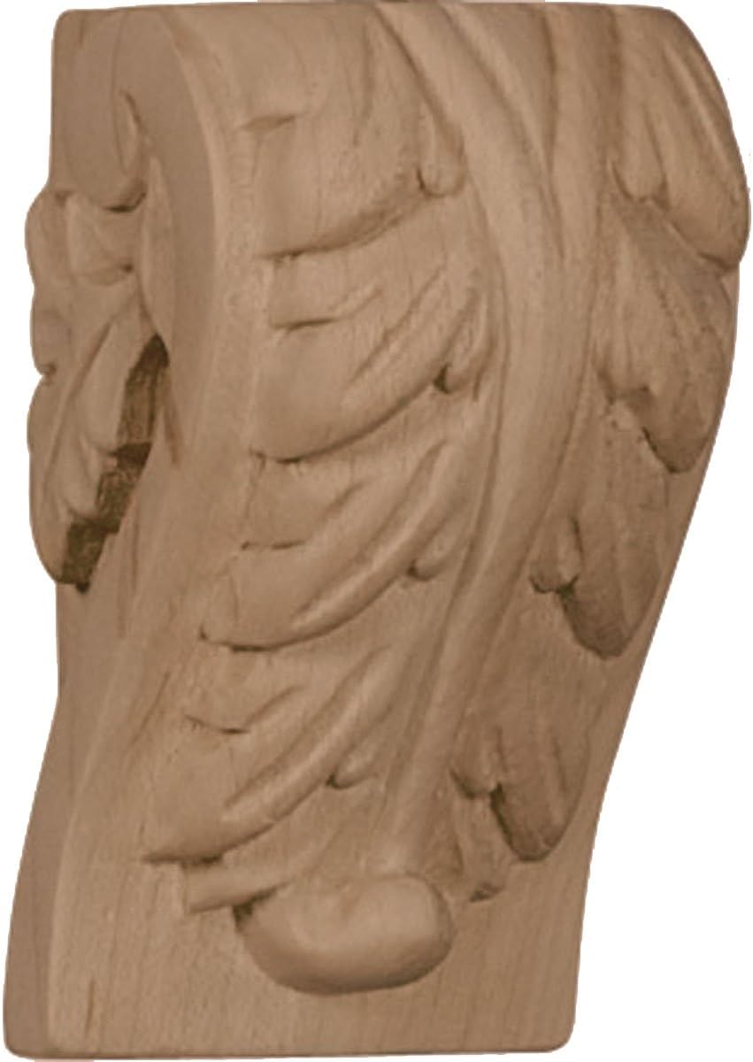 Ekena Millwork CORW01X01X03BARO-CASE-4 Corbel, Factory Primed