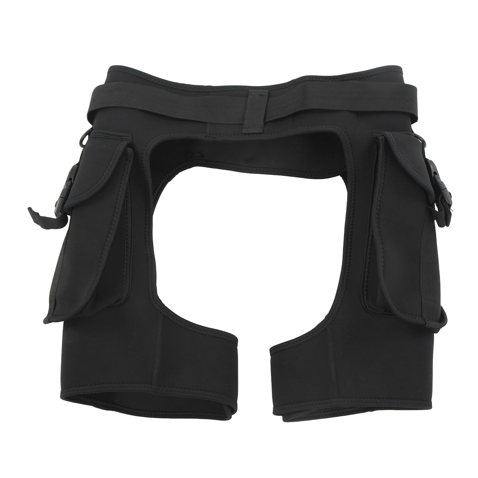 2.5mm Open Crotch Diving Shorts Short Wetsuit Pants Wetsuits Shorts with Pocket, Scuba Weights for Scuba Diving Storage