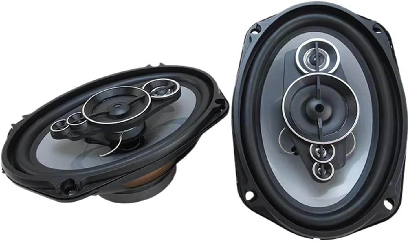 2PCS 6X9 inch (2X1200W) 2400W 5-Way car Mounted high Fidelity Full Frequency coaxial Speaker, Preferred