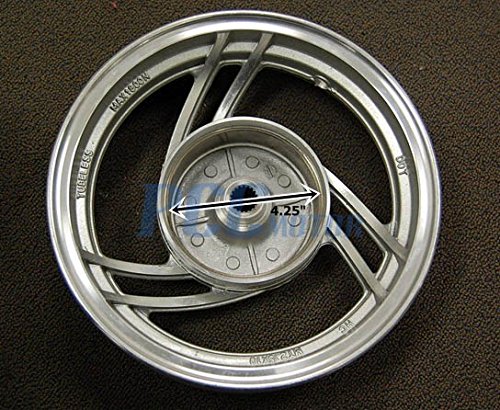 PCC MOTOR 10 Inch Rear Wheel Rim Gy6 Scooters Mopeds 49 50cc TaoTao Peace New SRM02