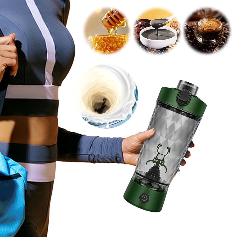 Senza fili Elettrico Shaker Bottiglia 22oz Portatile USB Ricaricabile Proteina Mixer per Fitness Idratazione Blenders