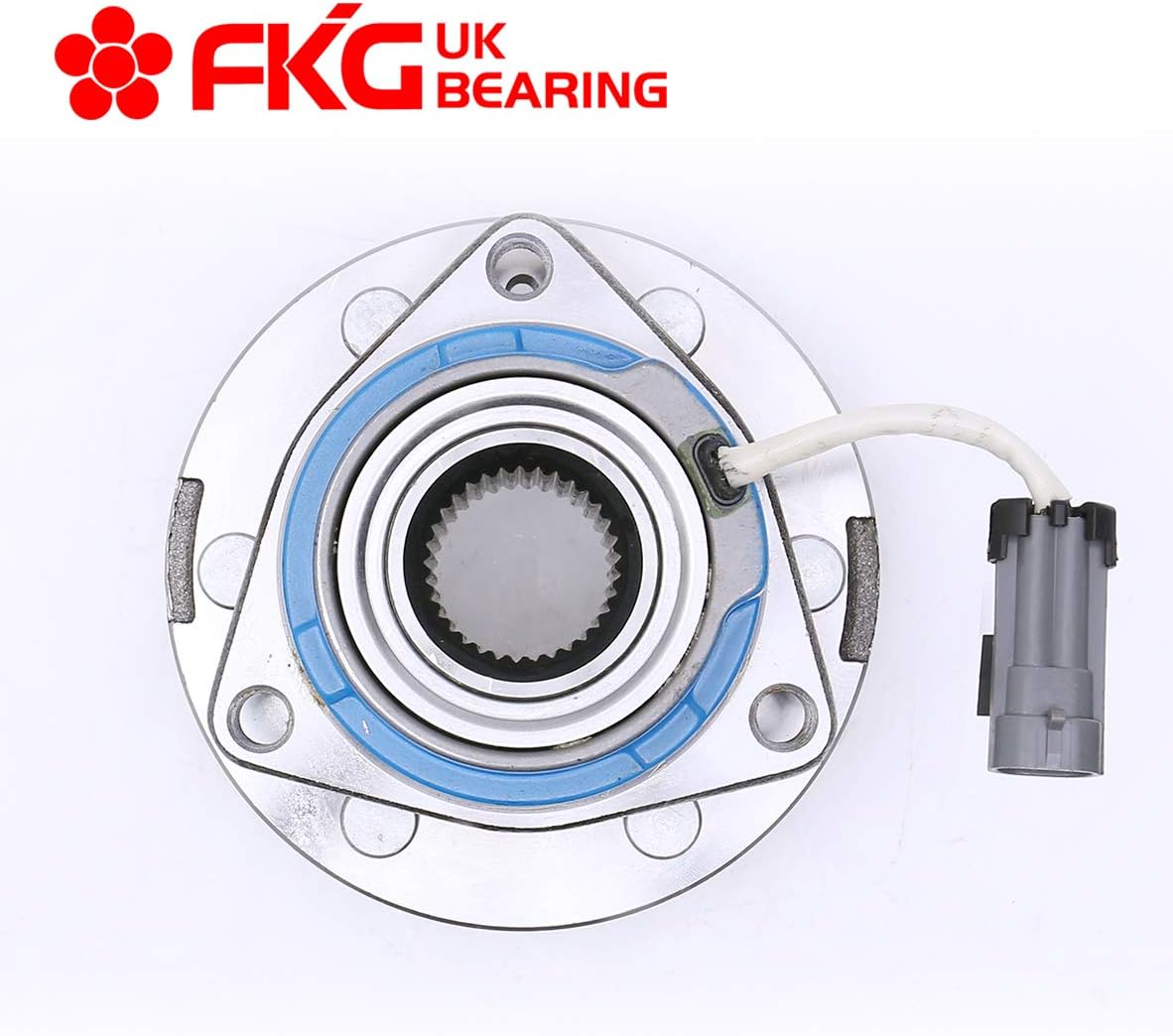 FKG 513236 Front Wheel Bearing Hub Assembly fit for 06-07 Buick Terraza, 06-09 Chevy Uplander, 06-09 Pontiac Montana SV6 Models, 06-07 Saturn Relay-2 Relay-3, 6 Lugs W/ABS