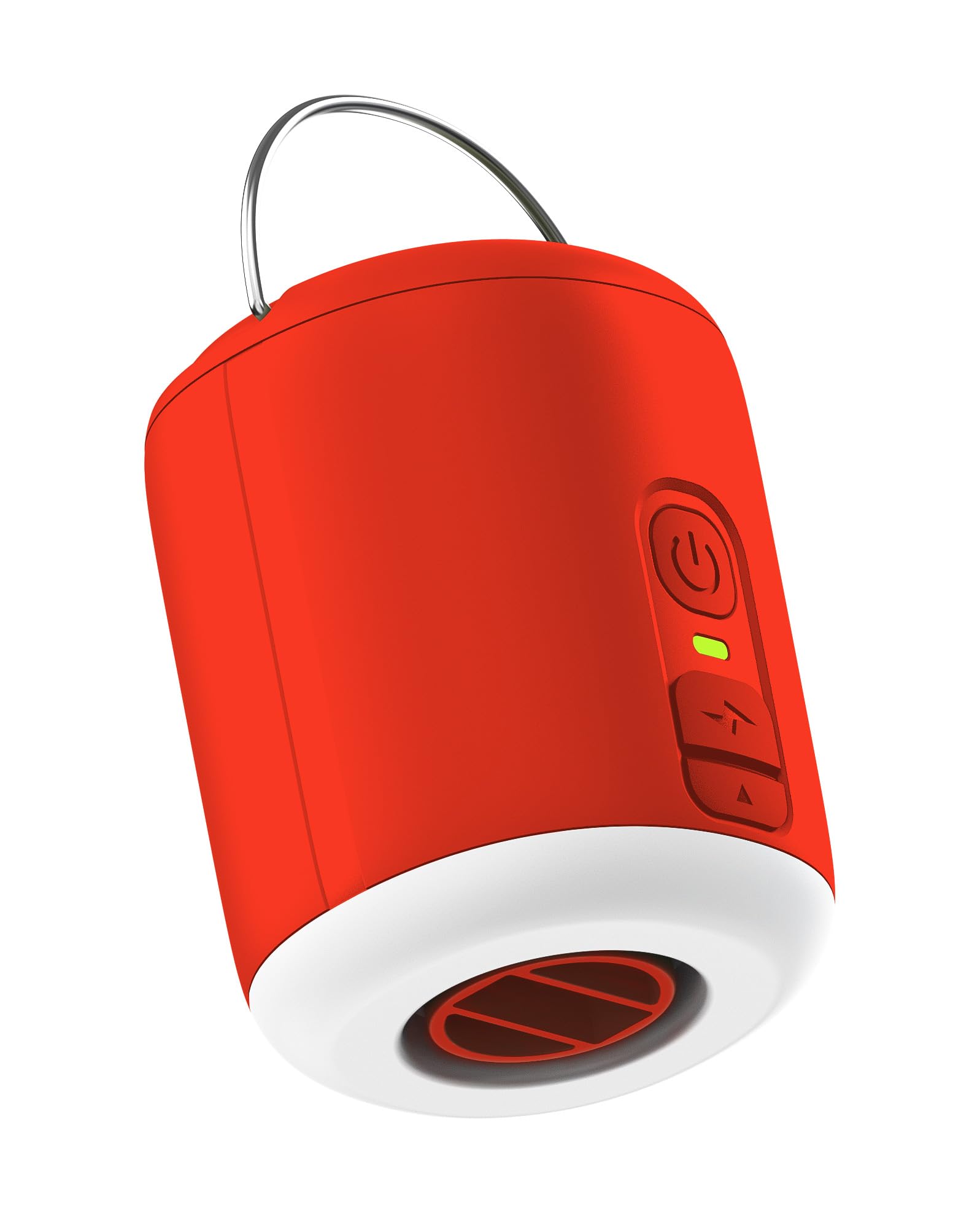 Big Agnes MTN Glo Pump - High Power Portable Electric Air Pump & Lantern for Camping Pad, Rechargeable Battery, Camping Gadget