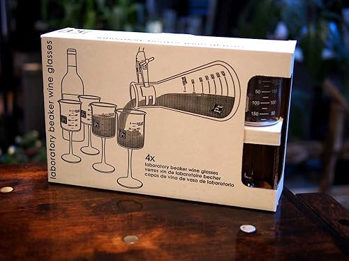 Miniatura 4 de Periodic Tableware Copas de vino de vaso de precipitados de laboratorio