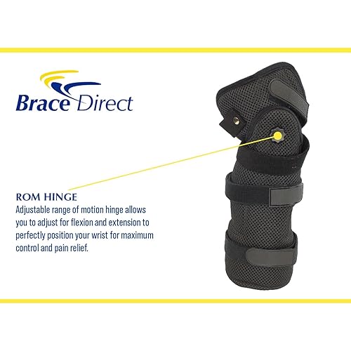 Miniatura 3 de Brace Direct ROM Range of Motion - Muñequera universal para muñeca y brazo antebrazo, alivio del dolor de tendinitis del túnel carpiano