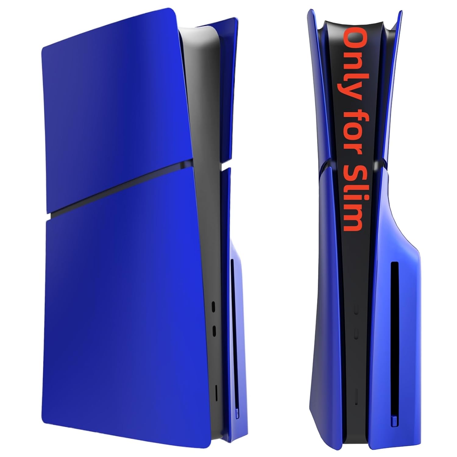Slim Disc Edition Cover Plates for New PS5 Slim Console Shell Panels Compatible with New PlayStation 5 Slim