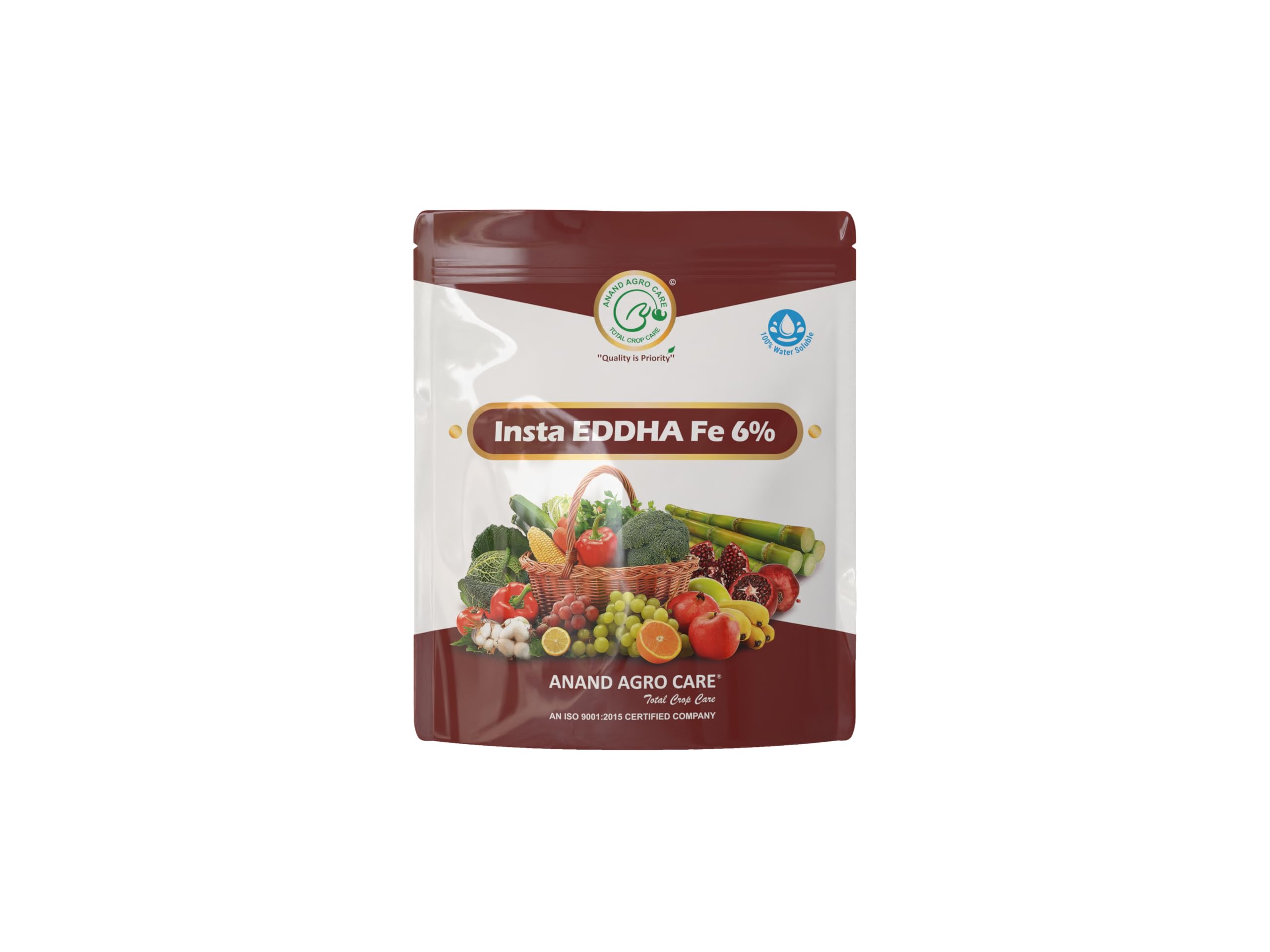 Insta EDDHA Fe 6% | Ferrous for Plants Fertilizer | Chelated Iron Micronutrient | Ferrous Plant Fertilizer | Corrects Iron Deficiency & Promotes Greener Leaves | 250 gm-image-5