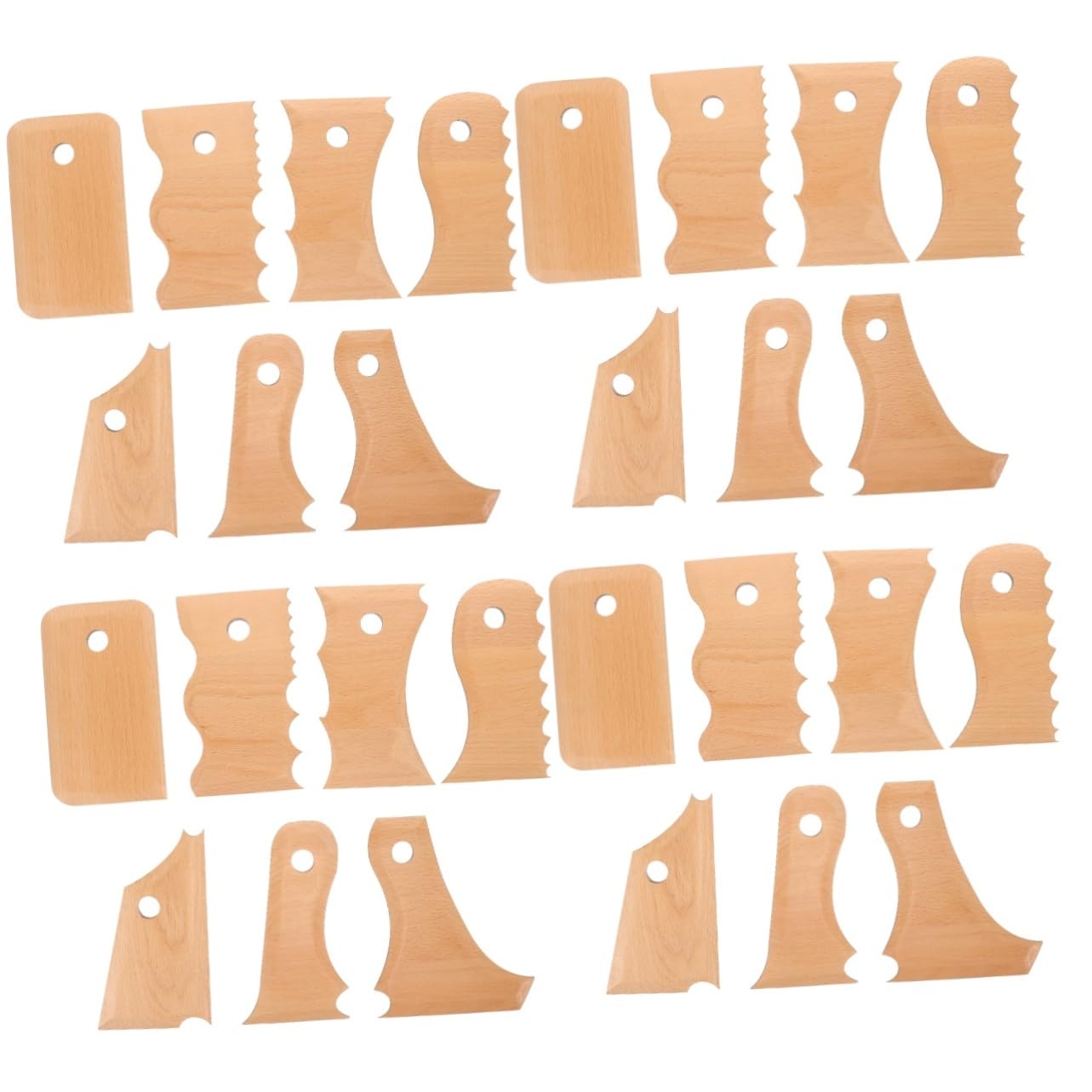 Lurrose 28piezas Herramientas De Escultura De Herramientas De Modelado De Arcilla Polimérica Incluye Cuchillas y Accesorios Para Esculpir y Detallar Proyectos De Manualidades