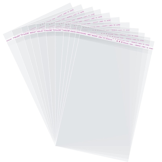 自封透明食品袋 7x10 英寸 200 个装