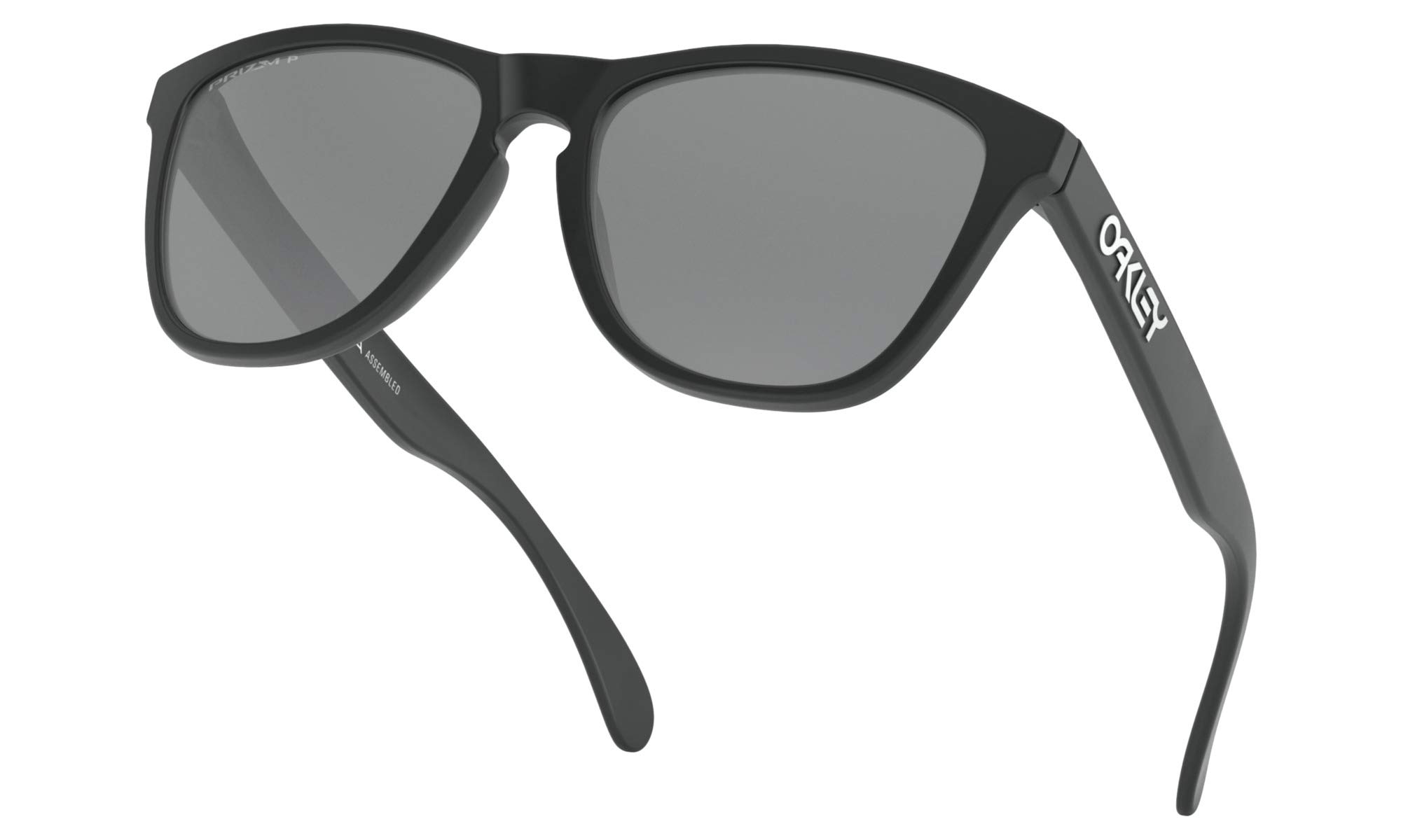 小物 OAKLEY Frogskins PRIZM BLACK POLARIZED Oakley Frogskins Sunglasses Matte Black with Prizm Black Polarized