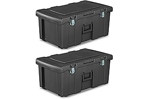 Sterilite Heavy Duty 16 Gallon Portable Action Packer for Dorms and Apartments