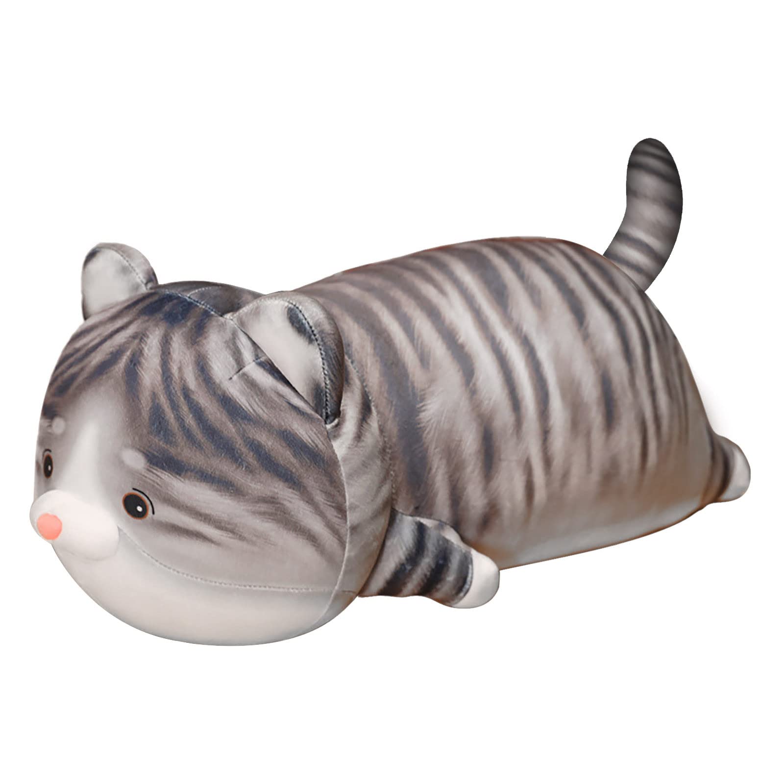 Daimeng Soft Pussy Pussy Doll Is Suitable As A Decorative Gift For Family Sofa Bookshelf And Desktop To Provide Plush For Family Friends And Classmates Balding Plush (Grey, One Size)