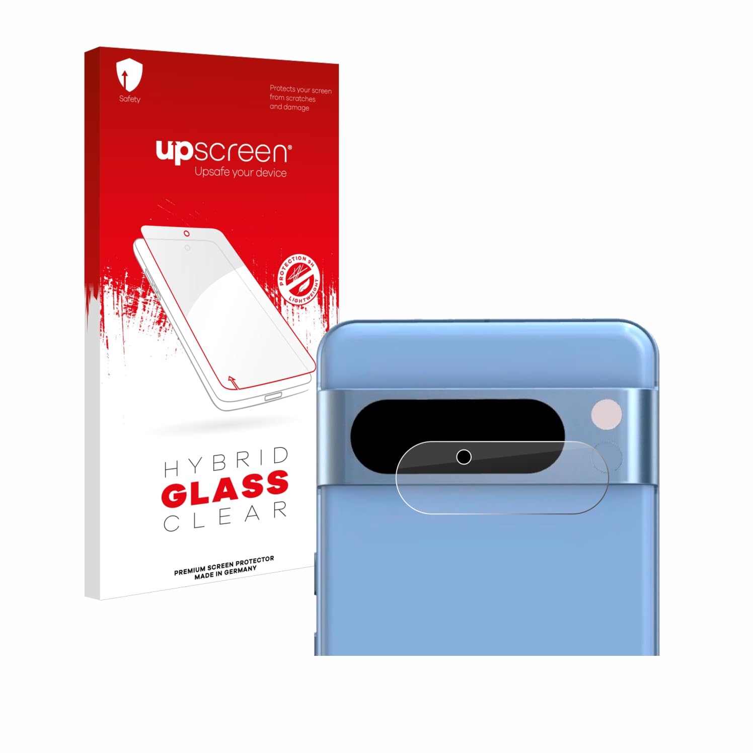 upscreen Kameraschutz Glas – Nur Kameraschutz für Google Pixel 8 Pro, ultratransparent, 9H