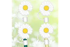 Daisy Straw Toppers