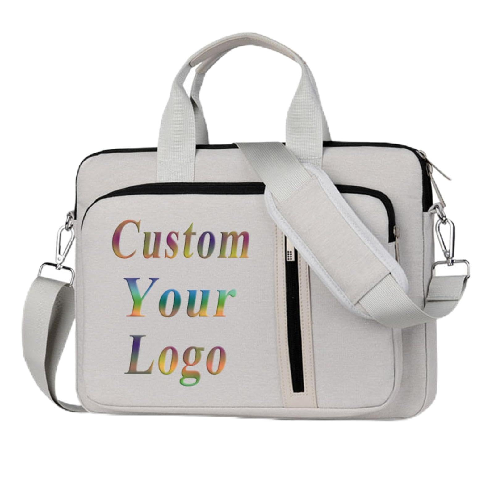 Borsa per Laptop Personalizzata Da 14/15/17 Pollici, Borsa per Computer Resistente e Personalizzato, Borsa A Tracolla Portatile Da Lavoro Borsa A Tracolla Color2,15 inch
