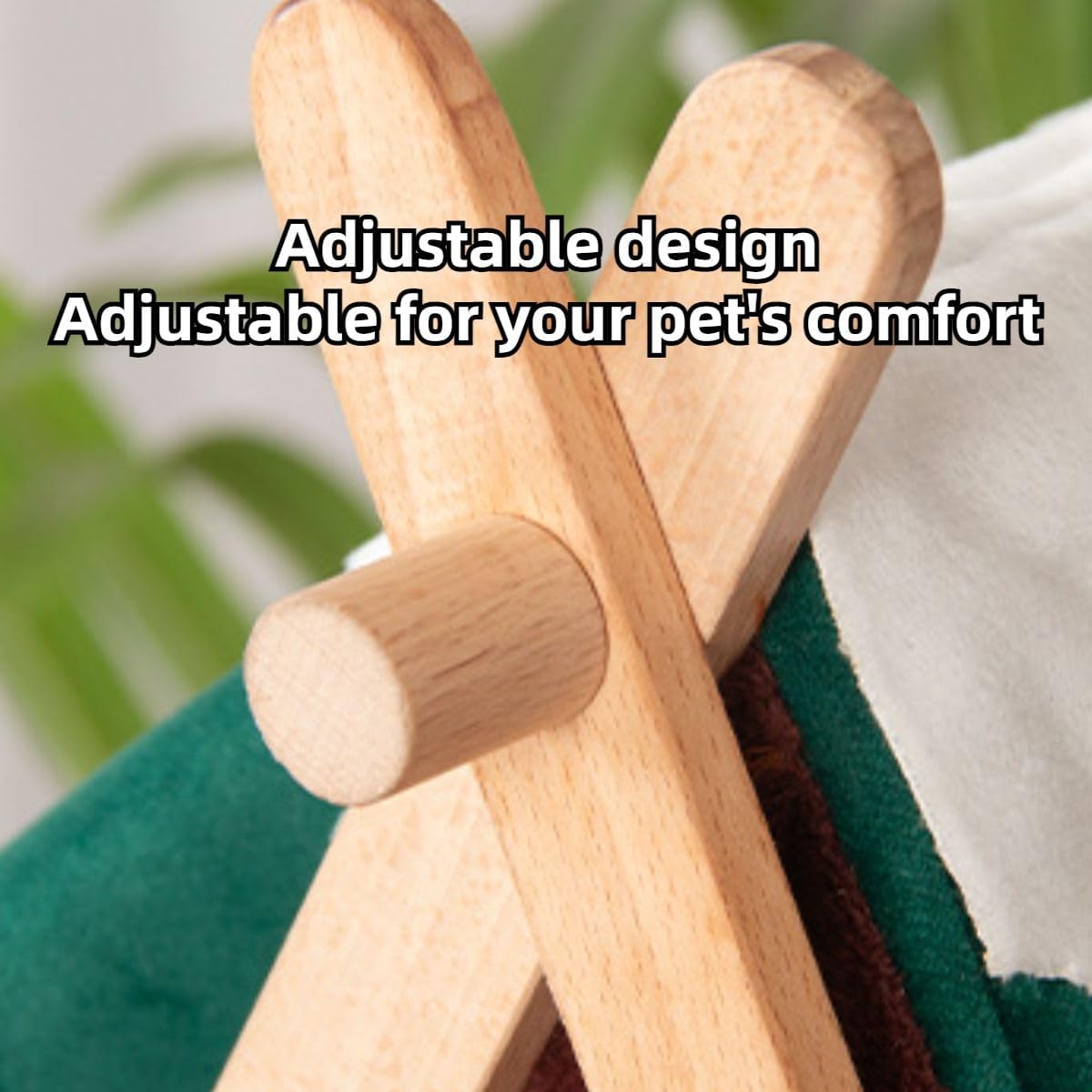 Rabbit Hideaway, Cozy Small Cat Bed, Christmas Stylish Cat Teepee Cute Tent for Bunny, Puppy, Guinea Pig and Small Animals