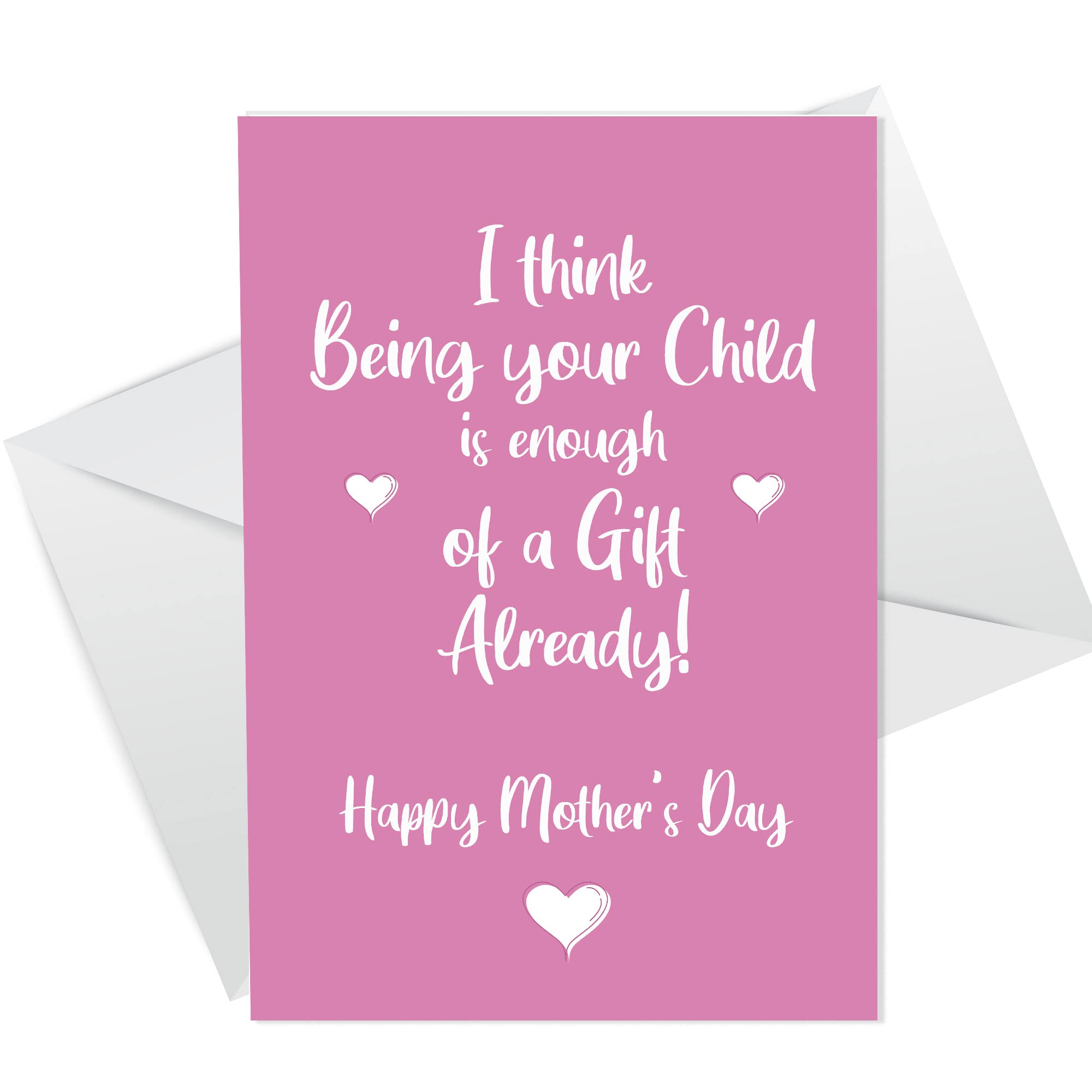 Funny Joke Mothers Day Card For Mum From Son Daughter Rude Card For Her