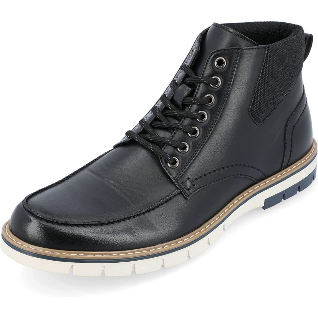 Amazon.com | Vance Mens Dalvin Tru Comfort Foam Lace-up Moc Toe 