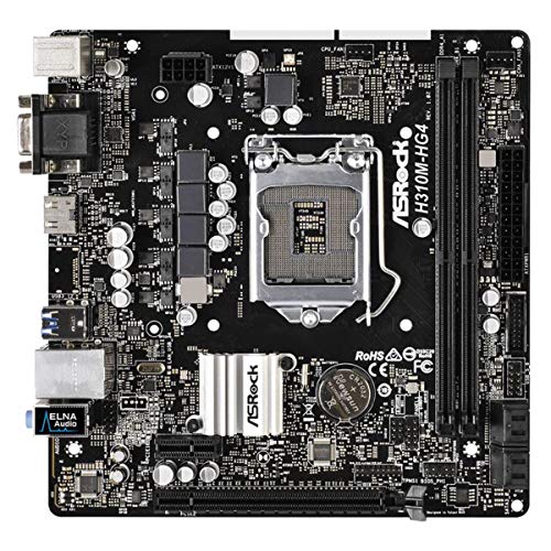 Placas-Mãe H310M-HG4, ASRock, 90-MXB7V0-A0BAYZ