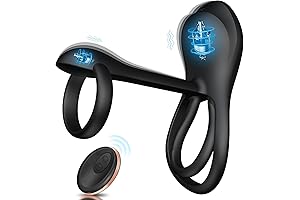 3-in-1 Vibrating Cock Ring Sex Toys