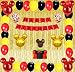 Mickey Mouse/Minnie Mouse Birthday Party Supplies and Red Polka Dot Balloon Decorations
