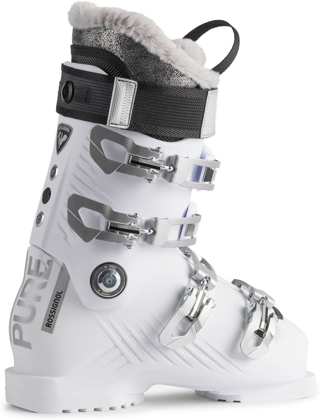 Rossignol Pure 80 - Ladies Ski Boots for Downhill Skiing - White