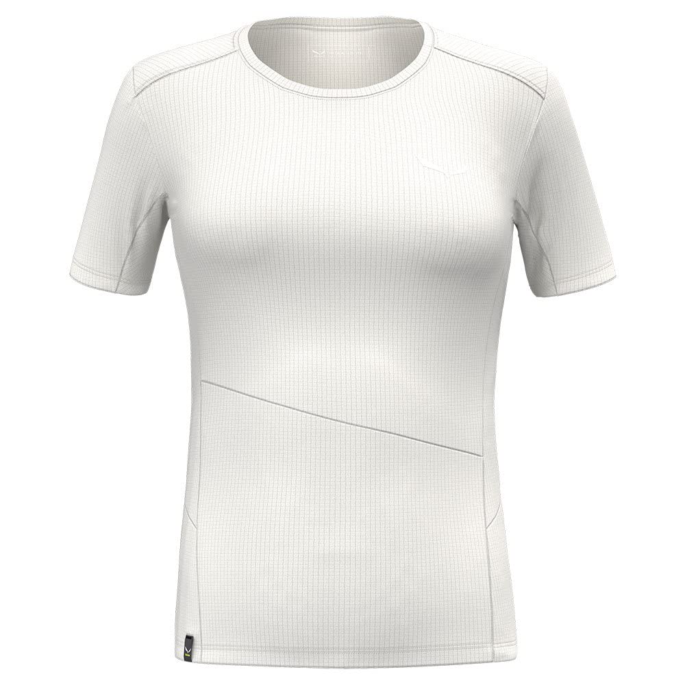 Salewa Puez Sporty Dry W T-Shirt, White, XL, Female