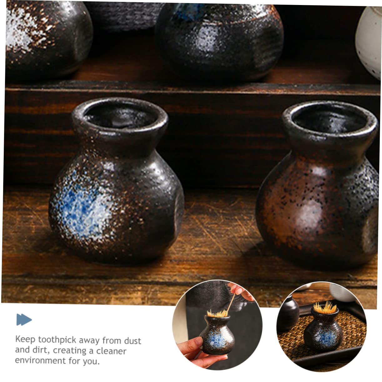 Boîtes De Rangement élégantes Simples Noires, Pour Conserver La