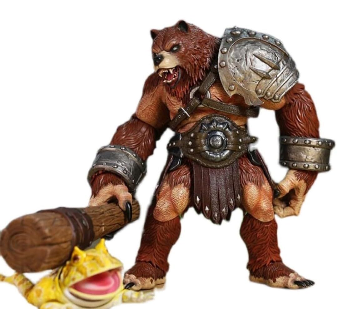 Amazon.co.jp: 1/12 ベアーマン戦士 アクションフィギュア クマ