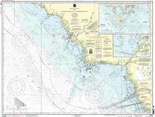 NOAA 11408-Crystal River to Horseshoe Point, Suwannee River, Cedar Keys