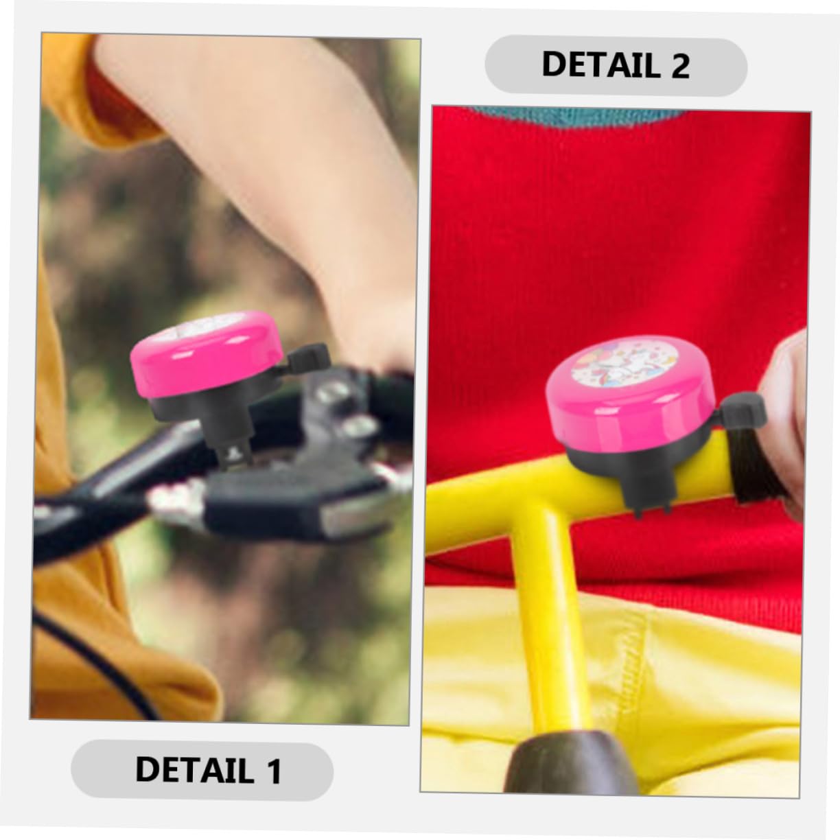 ibasenice Timbre De Bicicleta para Diseño De Caricatura Sonido Fuerte Compatible con Manillares para Bicicletas Y Scooters Material Seguro Y Duradero