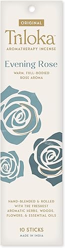 Vista 4 de Triloka Incienso original, sándalo, 10 varillas