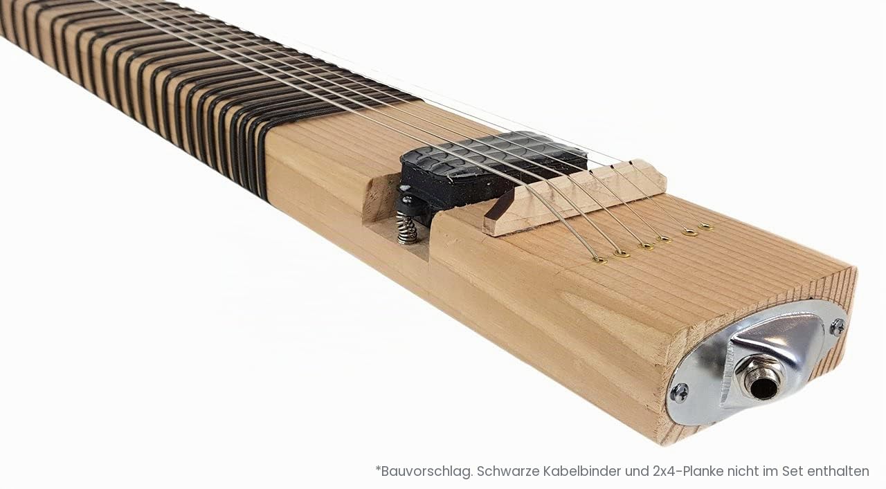 C. B. Gitty 2x4 Lap Steel Guitar Kit - DIY Slide Guitar - You Supply the 2x4!