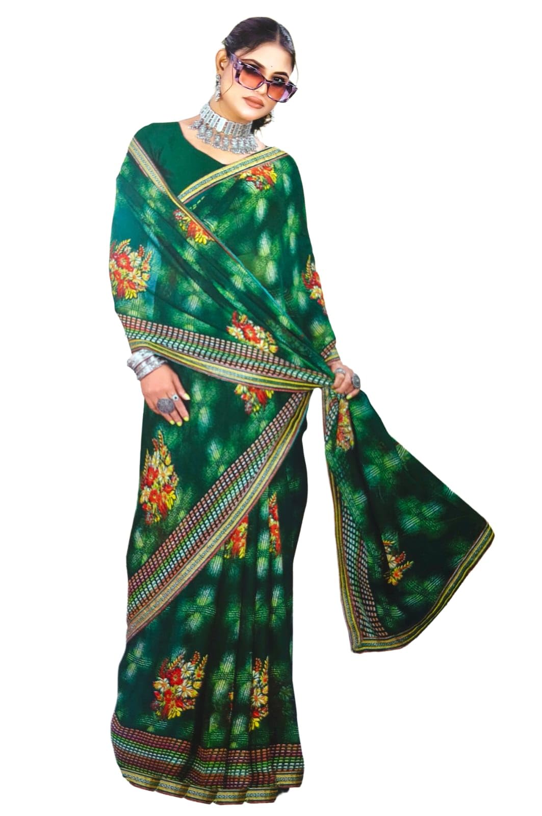 Dhurandhar Chiffon Sarees-image-22