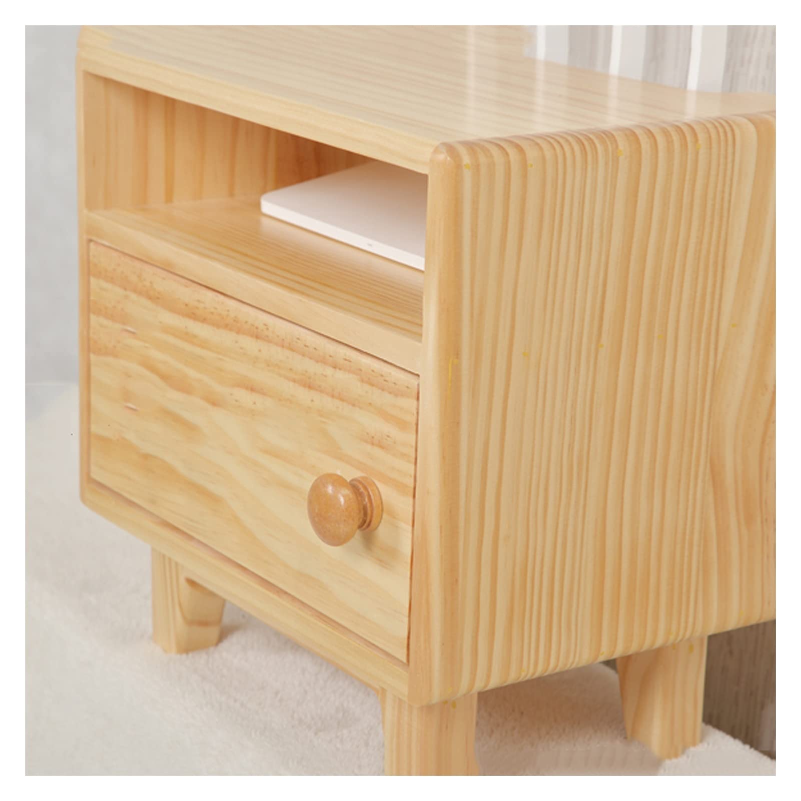 Kabelmanagement-Box aus Holz, Router-Aufbewahrungsbox, Kabelmanagement-Boxen, Organizer mit hohen Füßen, Kabel-Netzstecker-Aufbewahrungsbox, magnetischem Türstopper und Scharnier-Kabelbox aus Edelst