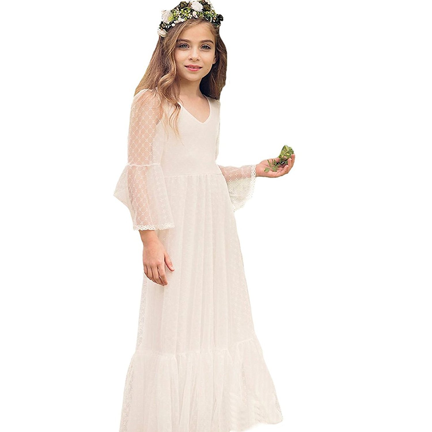 boho communion dresses