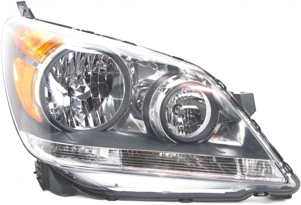 CarLights360: For Honda Odyssey Headlight Assembly 2008 2009 2010 Driver Side | w/Bulbs | DOT Certified | HO2502136